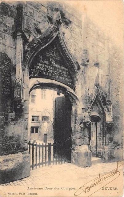 Cpa 58 Nevers Ancienne Cour Des Comptes