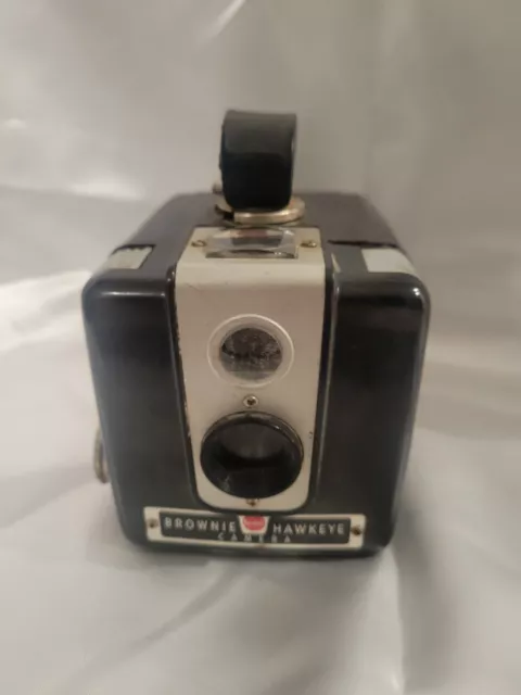 Modelo de flash de cámara Kodak Brownie Ojo de Halcón vintage de 1950 sin probar