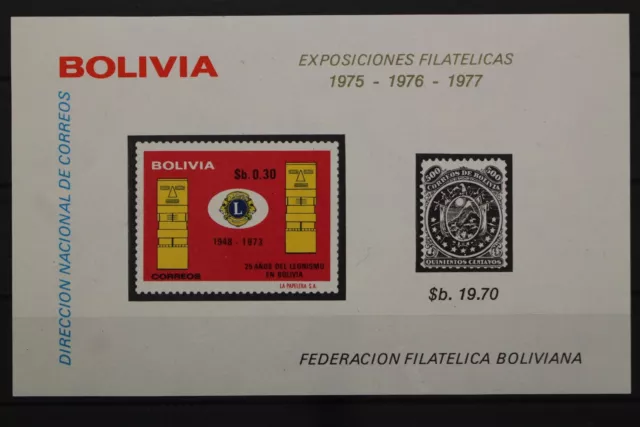 Bolivien, MiNr. Block 48, postfrisch - 654850
