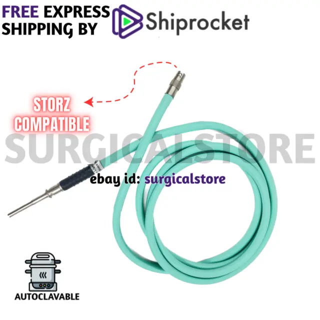 Karl Storz Compatible Laparoscopic Fiber Optic Light Source Cable Laparoscopy CE