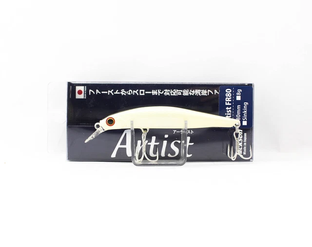 Leurre De Pêche Jackson Artist FR 80 Naufrage Minnow (80mm, 8g, Hameçons N°10) - Neuf