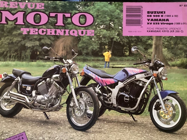 Revue technique moto 83 SUZUKI GS 500 E - YAMAHA XV 535 VIRAGO