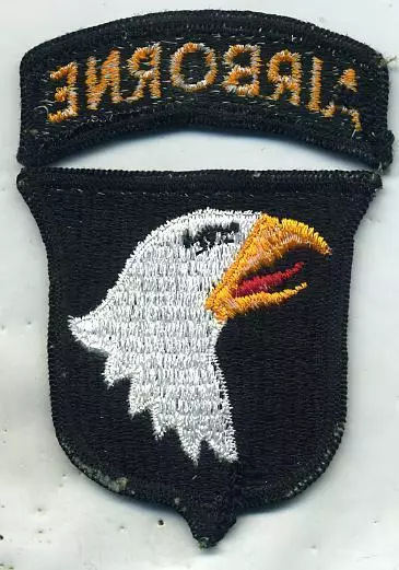 Vietnam Era 101st Airborne Division Color Patch W/Tab 2