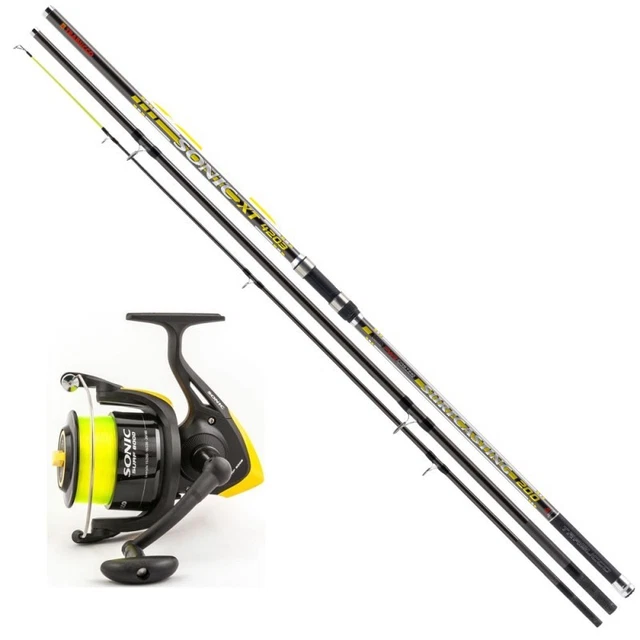 Kit surf casting pesca trabucco completo canna mulinello