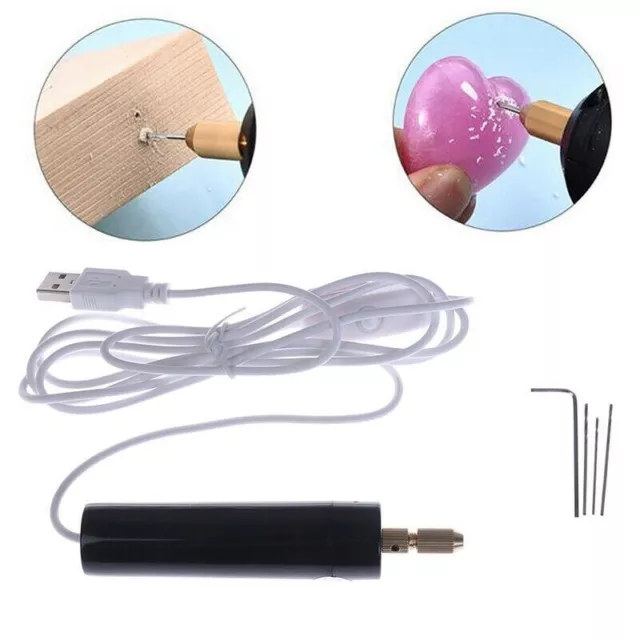 DIY Wood Craft Mini For Epoxy Resin Jewelry Making Electric Drill Handheld