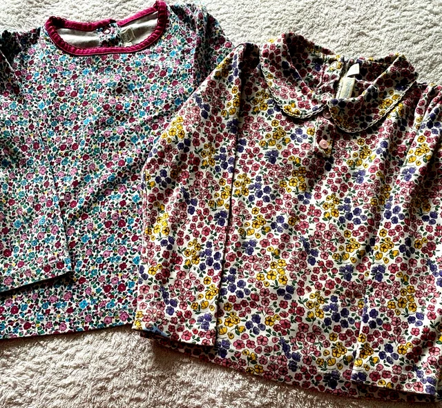 Jojo Maman Bebe Girls Long Sleeve Tops  Age2-3 Years