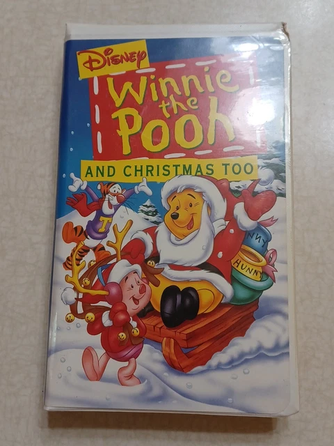 DISNEY VHS TAPE Winnie The Pooh And Christmas Too £10.85 - PicClick UK