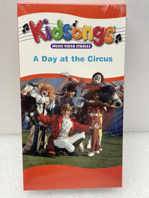 Kidsongs A Day At The Circus Vhs KIDSONGS SEALED VHS A Day At The Circus Music Video Stories Tap Rare
