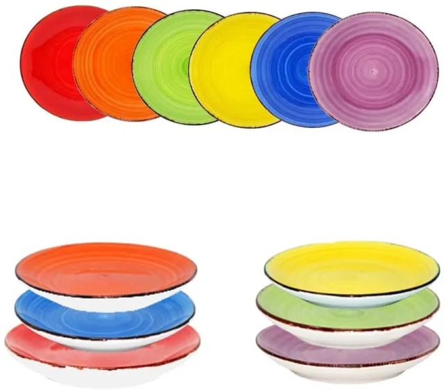 6er-Set Kuchenteller Ø19 cm Royal Dessertteller Kinderteller, Servierteller