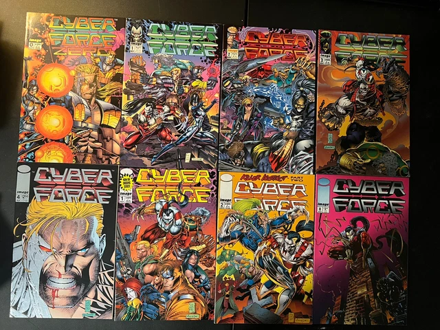 Lot Of 24 Cyber Force Comics ~ CyberForce Image Comic Books