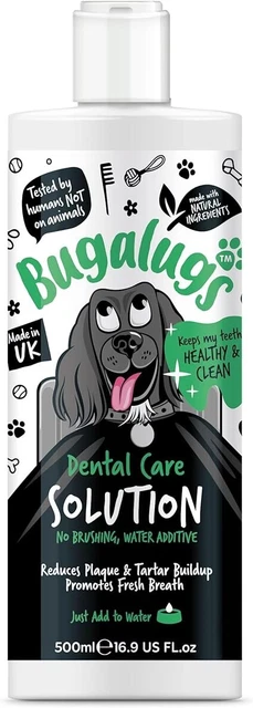 thumbnail image 2 of Bugalugs Dog & Cat Toothpaste Gel – Fresh Mint Plaque Remover, Use With Dog/Cat Toothbrush 2 of 11