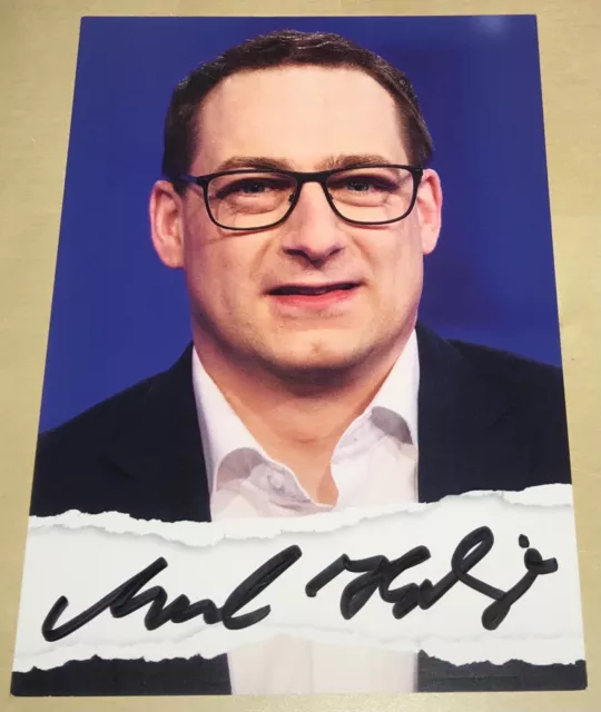 Dr. Manuel Hobiger Orig. Signierte Autogrammkarte Autogramm Gefragt Gejagt