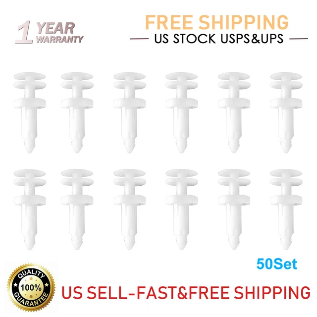50* Car Door Panel Retainer Clips for Chevrolet & GMC C2500 C3500 Pickup K1500