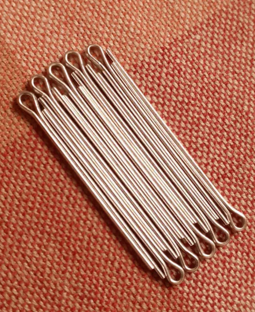A2 Stainless Steel Cotter Split Pins Securing Pins 1.6mm x 28mm