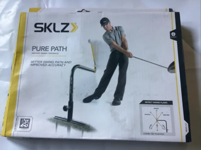 SKLZ Pure Path Golf Swing Trainer Instant Swing Feedback Outdoor Practice