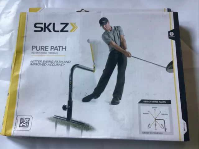SKLZ Pure Path Golf Swing Trainer Instant Swing Feedback Outdoor Practice SKLZ Pure Path Golf Swing Trainer Instant Swing Feedback Outdoor Practice