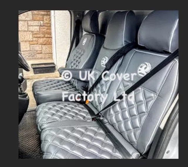 VAUXHALL LOGO PREMIUM Car Seat Cover Protector / 100% Waterproof / Black  £28.79 - PicClick UK