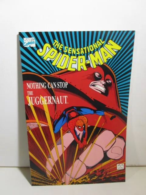 Sensational Spider-Man Nothing Can Stop the Juggernaut TPB 1989 Marvel Signed AU