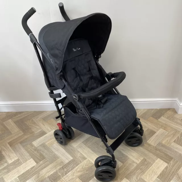 Cochecito Cross Pop plateado - negro precio de venta sugerido por el fabricante £ 245