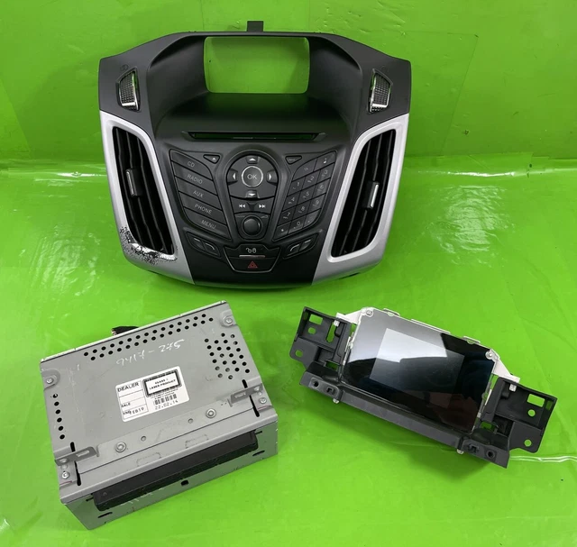 FORD FOCUS MK3 Radio Ahu Dab Cd Player + Display Screen + Fascia 2011