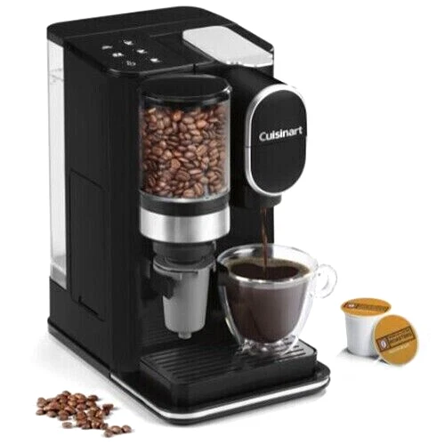 Cuisinart DGB-2 Grind & Brew Single-Serve Coffeemaker Black Open Box