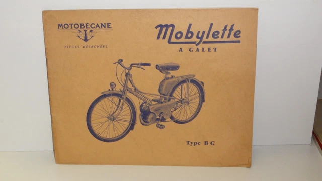 CATALOGUE D'ORIGINE MOTOBECANE Mobylette a Galet type Bg. # EUR 15,50 ...