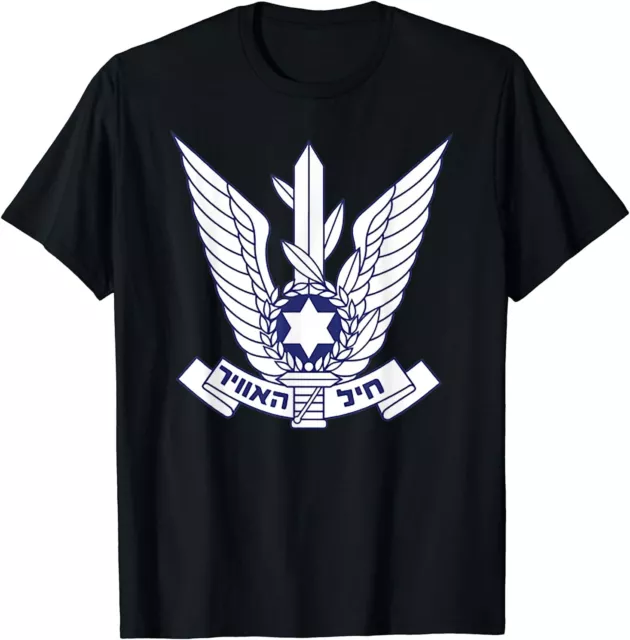 Israeli Air Force T-Shirt IDF IAF Israel Defense Force Pilot Size S-5XL