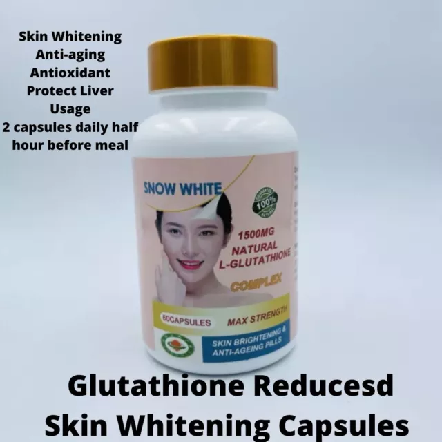 L-GLUTATHIONE Reduced Capsules With Collagen And Vitamin