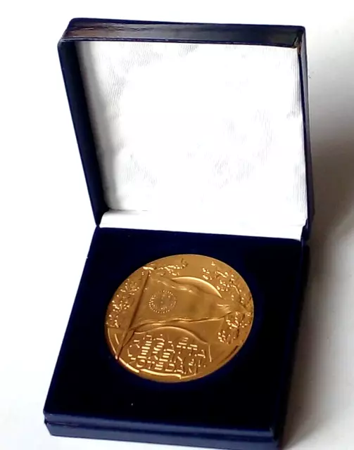 Medaille Havel Regatta Verein e.V. Potsdam für Vierer mit Etui 1930