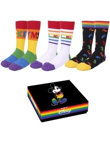 Pack Calcetines 3 Piezas Disney Pride Multicolor