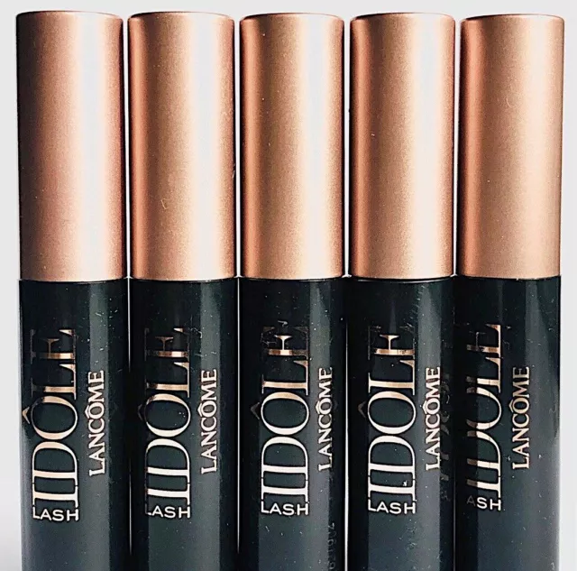 4 Lancome Idole Lash Liftin Voluminzing Mascara .08oz mini Glossy Black