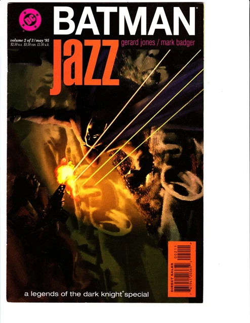 1995 Batman Legends of The Dark Knight Jazz #2 "DC Comics" Comic Book