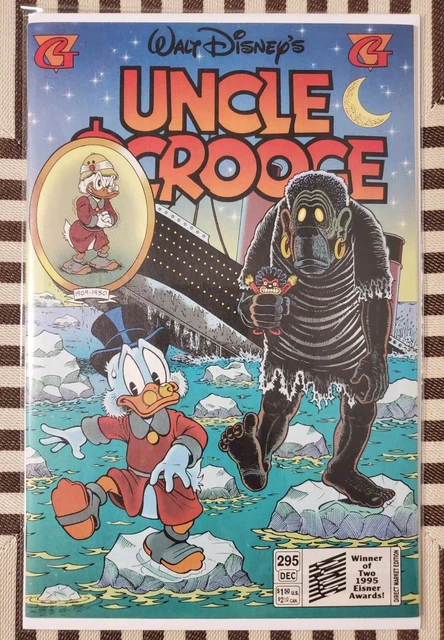 Walt Disney 's Uncle Scrooge #295 NM Gladstone Rare Cover & Story Banned