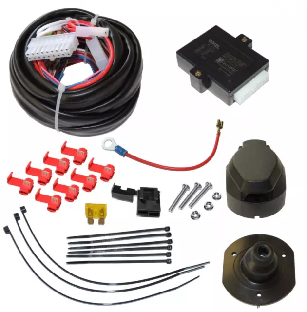 Kit elettrico universale con centralina 13 pin per Fiat Ducato VAN/BUS dal 2006