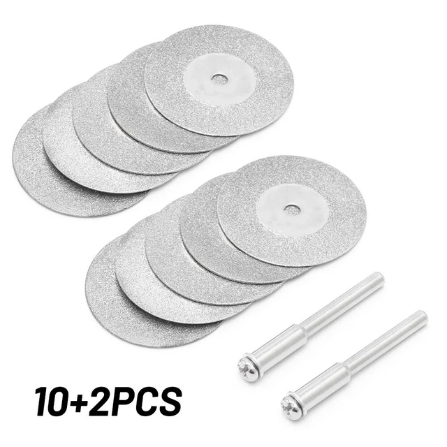 Sourcing Map Disque Diamant Plat 180mm Grain 1000 - Roue Meulage Polissage Bijoux Verre Pierre