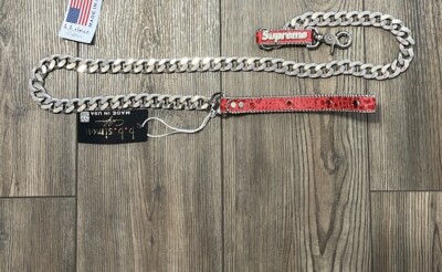 Supreme Dog Collar And Leash FOR SALE! - PicClick