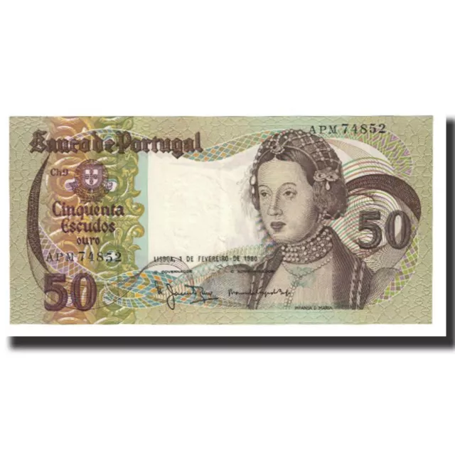 [#176271] Banknote, Portugal, 50 Escudos, 1980, 1980-02-01, KM:174b, UNC