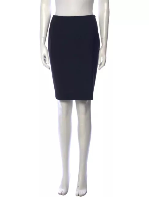 BALENCIAGA Light-Weight Lana Wool Knee-Length Skirt (38 FR; 6 US; Medium) $660