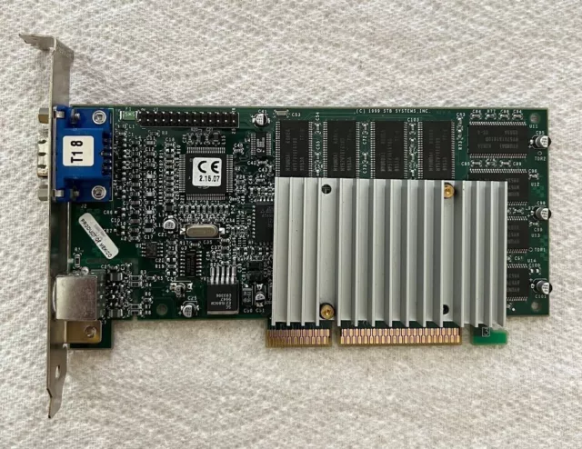 VINTAGE 3DFX VOODOO 3 3000 AGP STB Systems Graphics Card 105.00 PicClick UK
