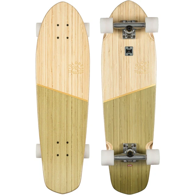 Skateboard Globe Blazer XL Cruiser 9,75 – Déco Bambou/floral, Planche Adulte