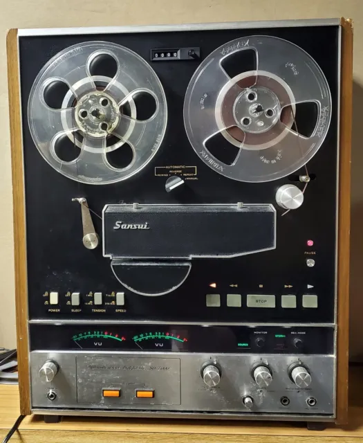SANSUI SD-7000 REEL to Reel Tape Deck Recorder Powers On Rewinds Does Not  Play $388.44 - PicClick