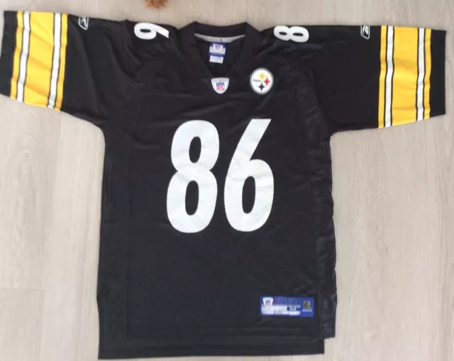 Reebok NFL Pittsburg Steelers Gridiron Jersey Size L # 86 WARD