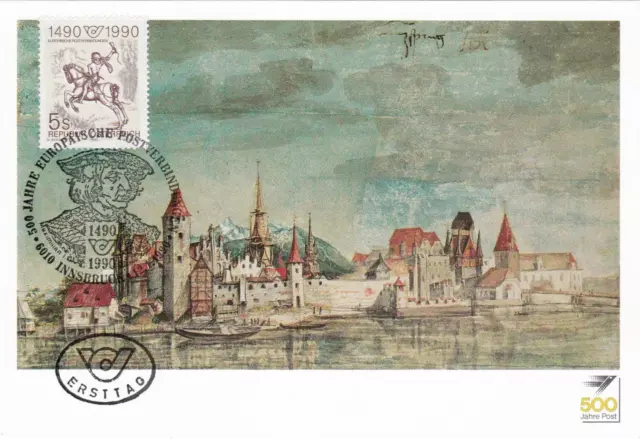 BRD,500 Jahre Postwesen,Innsbruck