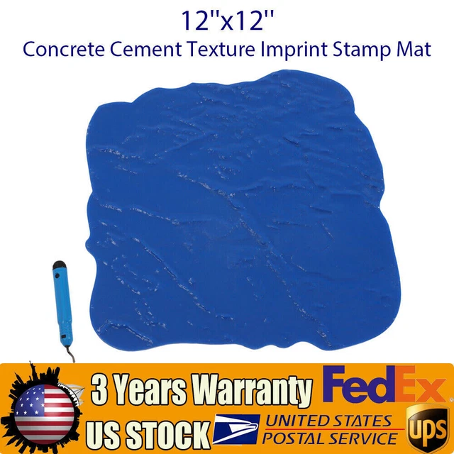 12''x12'' Decorative Concrete Cement Texture Imprint Stamp Mat Concrete Stamp