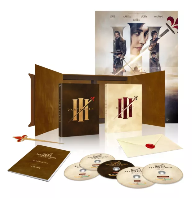 Blu-Ray - Les Trois Mousquetaires-D'Artagnan + Milady [Coffret Collector edition