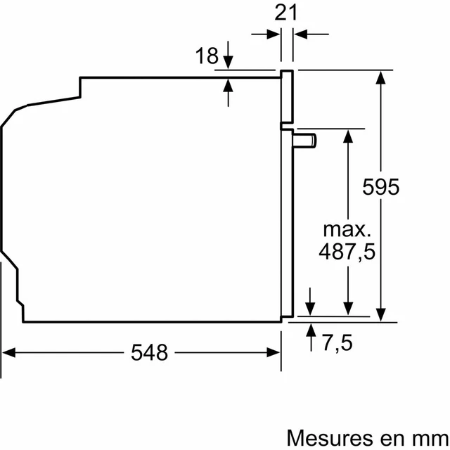 Four encastrable NEFF B57CS22N0 N90 8
