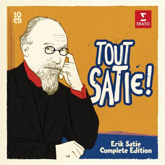 Ciccolini/Tharaud/Gedda/Plasson/Thilbaudet-Tout Satie! Complete Works 10 Cd Neu