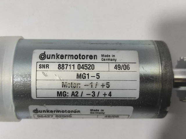 Dunkermotoren 96427 02505 Spazzolato Dc Motore Grana 42X40