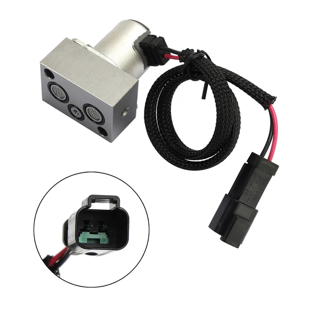 Fits Komatsu Excavator Pc200-7 Pc200-8 702-21-57400 702-21-57500 Solenoid Valve