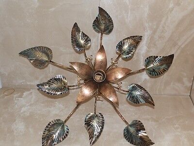 LYS Plafonnier Lustre Fer Forgé Avec Lys Diam 50 CM 
